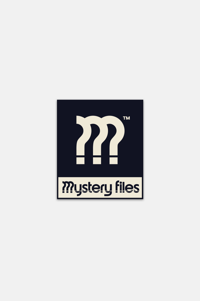 MYSTERY FILES | Mystery Files Square Woven Patch