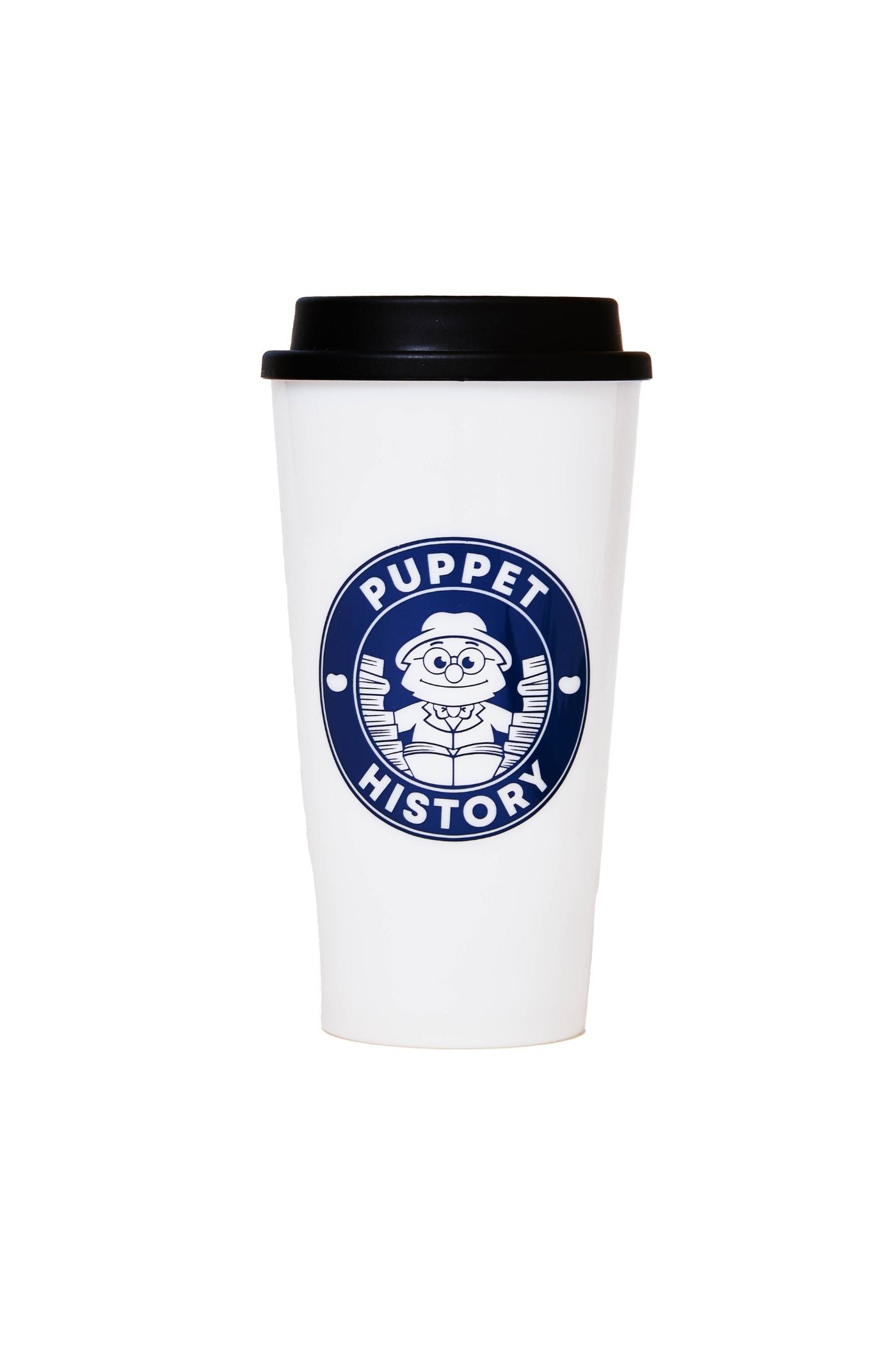 PUPPET HISTORY | 1st Edition Travel Coffee Mug